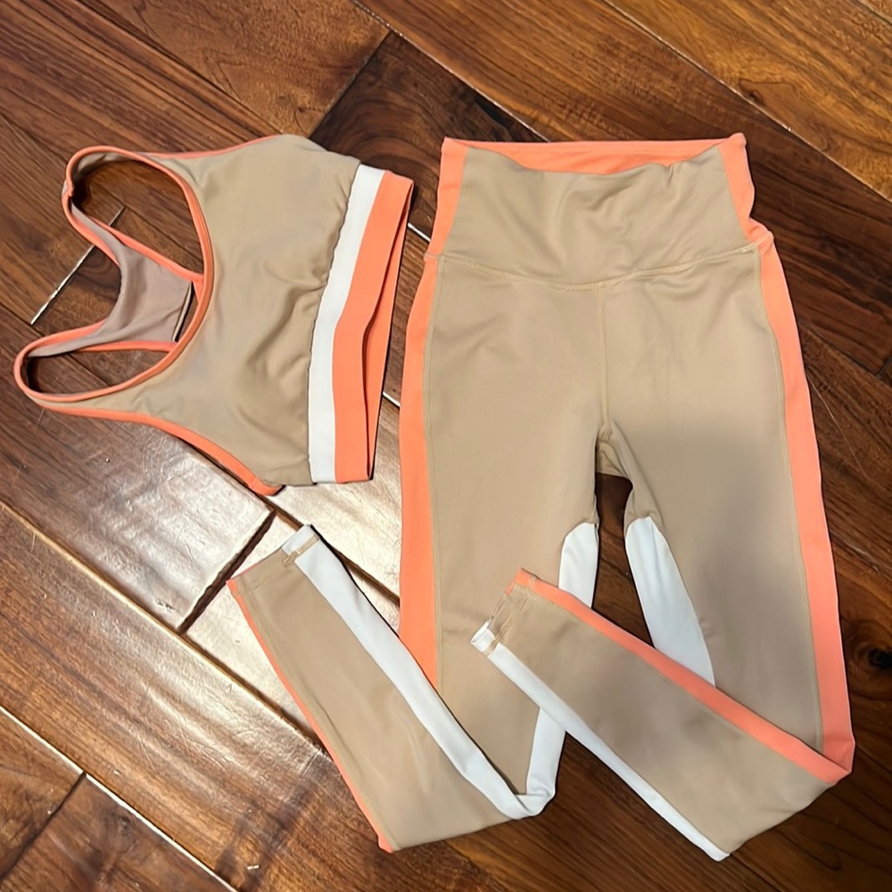 Matching workout set size xs